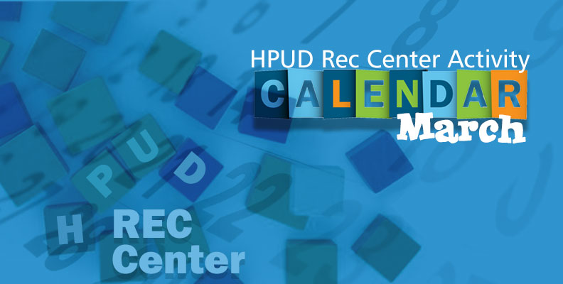 Recreation Center Activities March 2022
